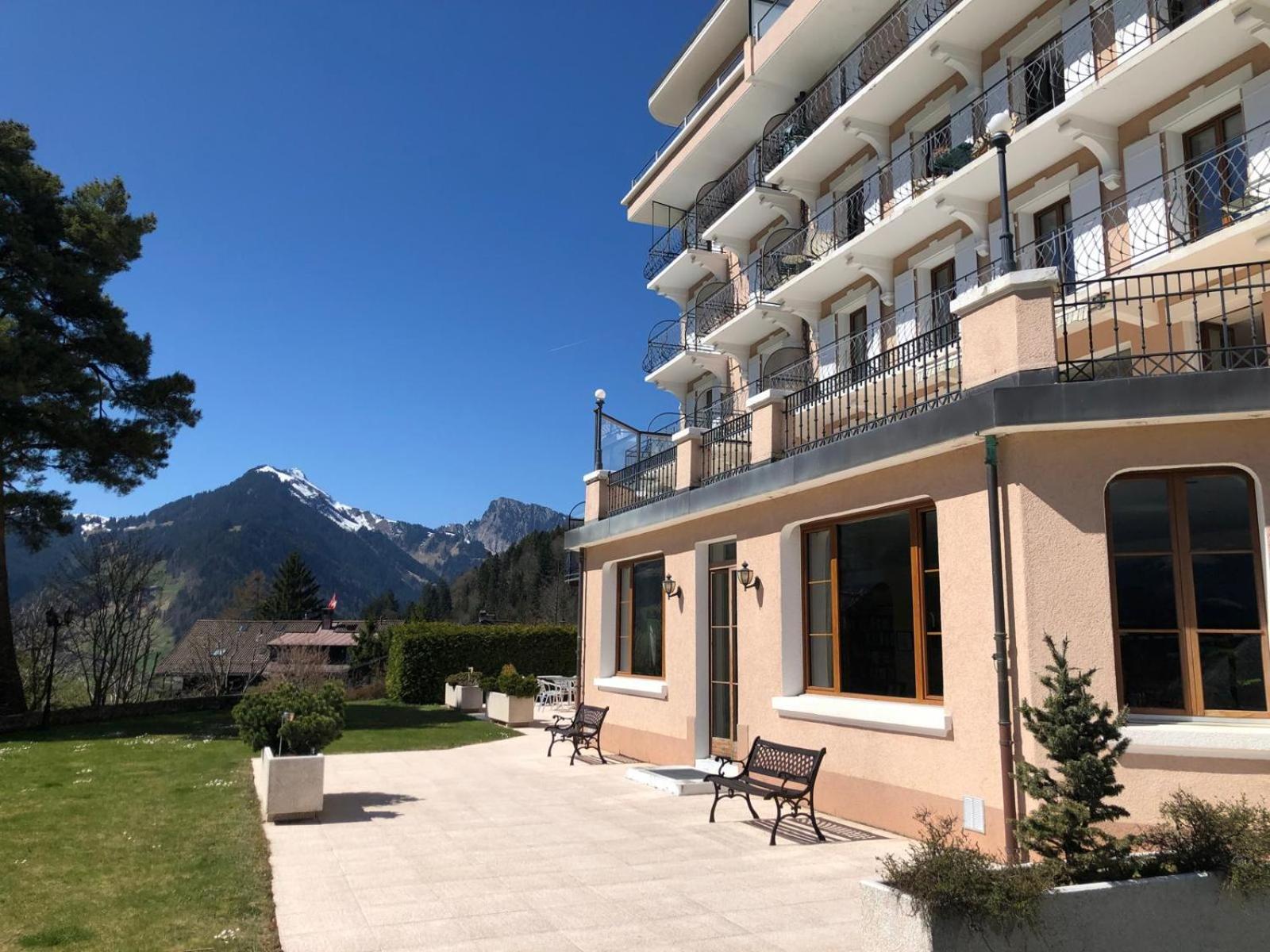 Rosat 2 Appartement Chateau-d'Oex Buitenkant foto